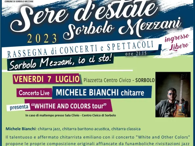 Rassegna "Sere d'estate": concerto di Michele Bianchi