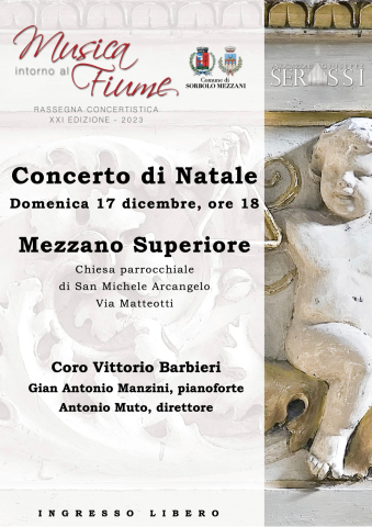 "Musica intorno al fiume": concerto di Natale a Mezzano Superiore