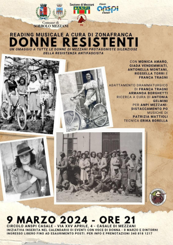 Reading "Donne Resistenti"