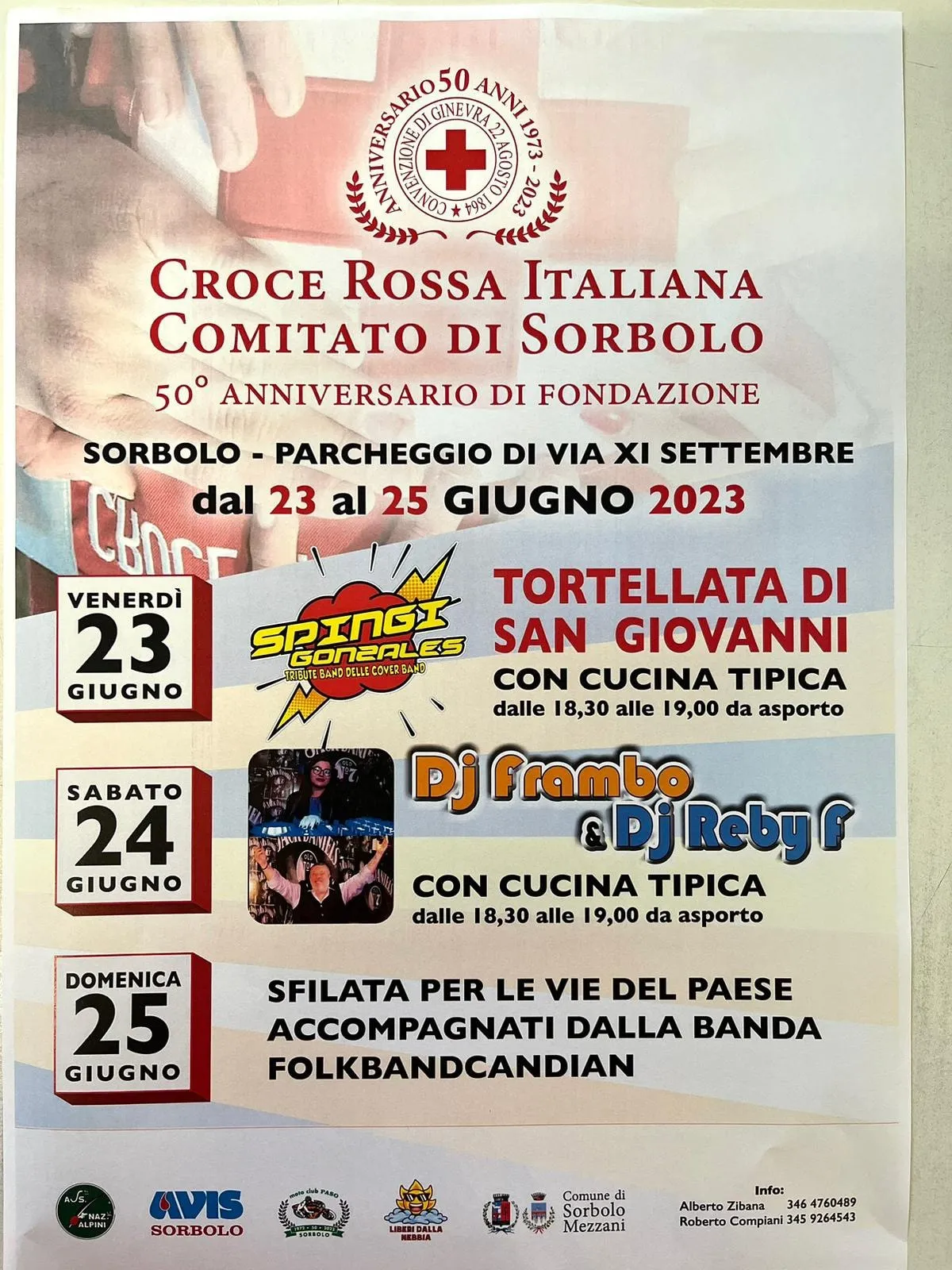 Festa per i 50 anni della Croce Rossa