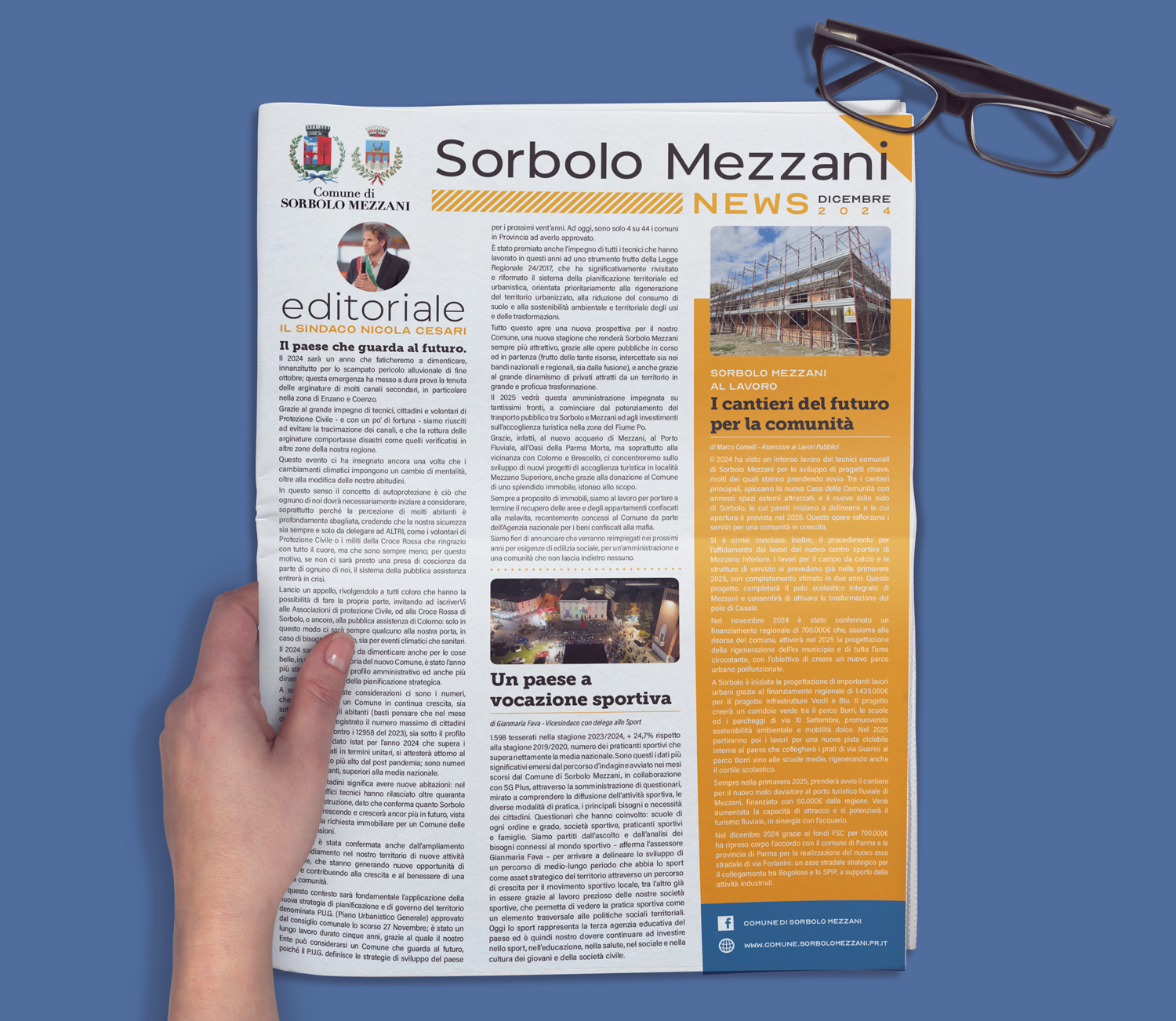 Sorbolo Mezzani NEWS 2024 - Aggiornamenti dall'Amministrazione