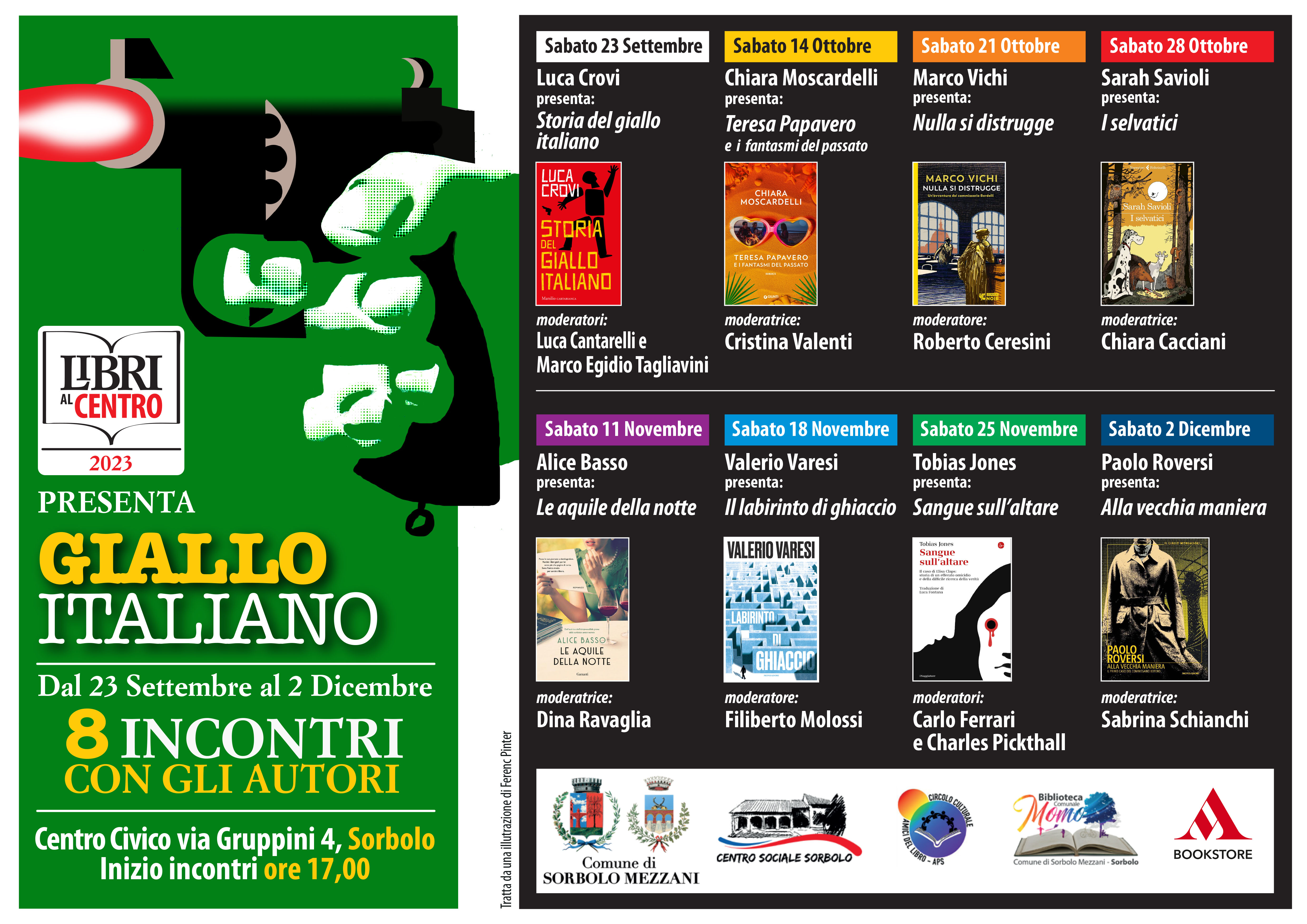 Ciclo di presentazioni "libri al centro"