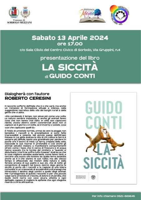 Presentazione libro "La siccità"