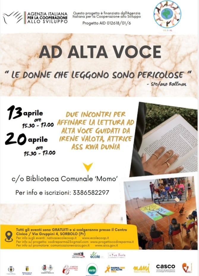 Ciclo letture "Ad alta voce"