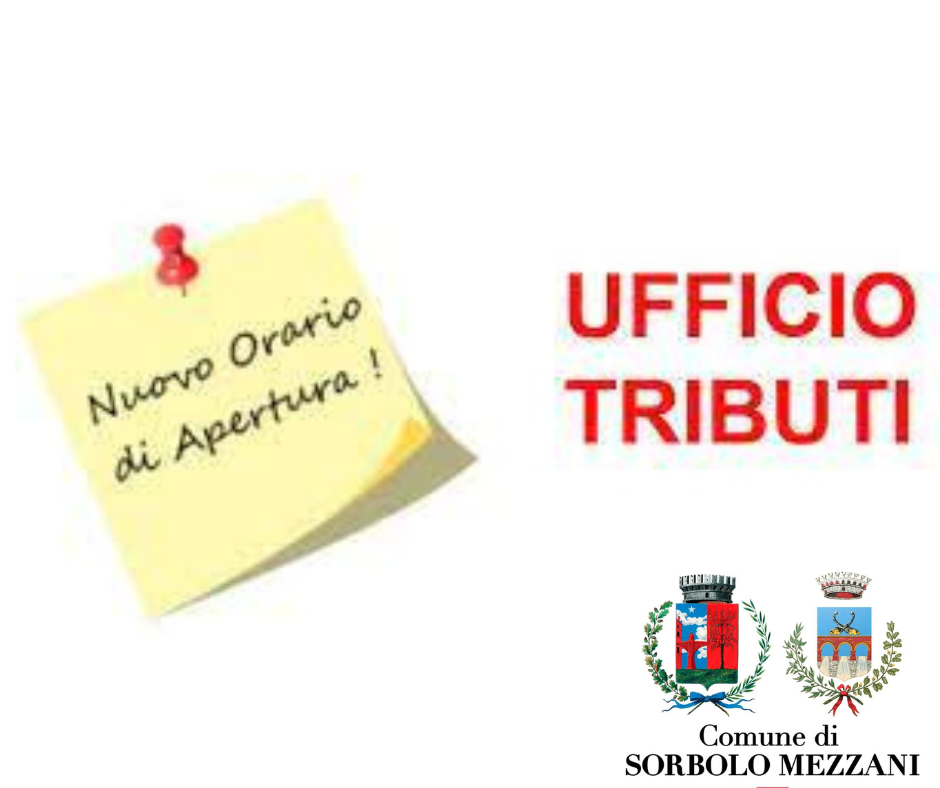 NUOVO ORARIO UFFICIO TRIBUTI